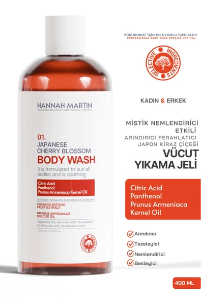 Nemlendirici Ve Besleyici Mistik Kokulu Japon Kiraz Çiçeği Duş Jeli Vücüt Temizleme ürün görseli 1