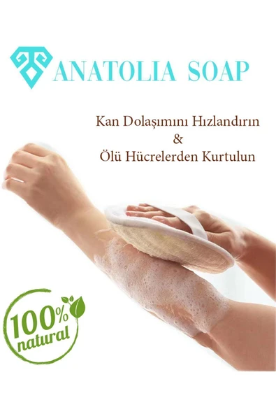 Doğal Kabak Lifi Kesesi, Selülite Batık Ve Sivilcelere Son Ve Bulaşık Lifi ürün görseli 1