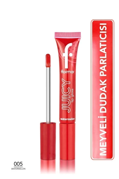 Meyve Aromalı Dudak Parlatıcısı (KARPUZ) - Juicy Lip Gloss - 005 Watermelon - 8682536087759 ürün görseli 1