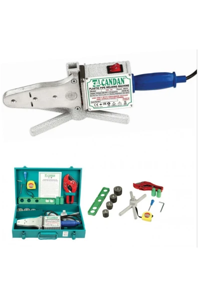 CANDAN MAKİNE Candan Pvc Pprc Plastik Boru Kaynak Makinesi 06 - Cm 06 Set ürün görseli 1
