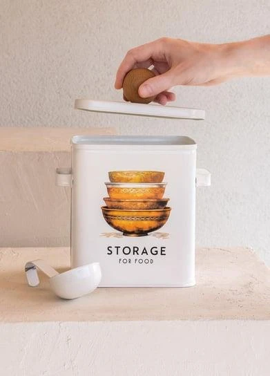 The Mia Storage Mutfak Saklama Kabı 13x20x23 cm STG0006 ürün görseli 1