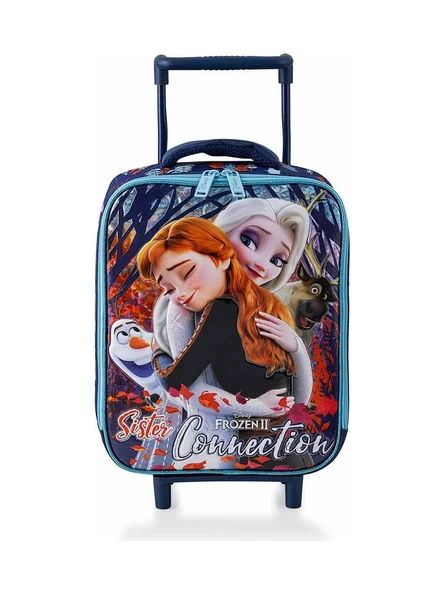Frozen Çekçekli Anaokulu Çantası Sister Connection ürün görseli 1