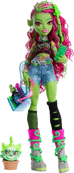 Monster High Acayip Havalı Arkadaşlar Venus Mcflytrap HRP81 ürün görseli 1