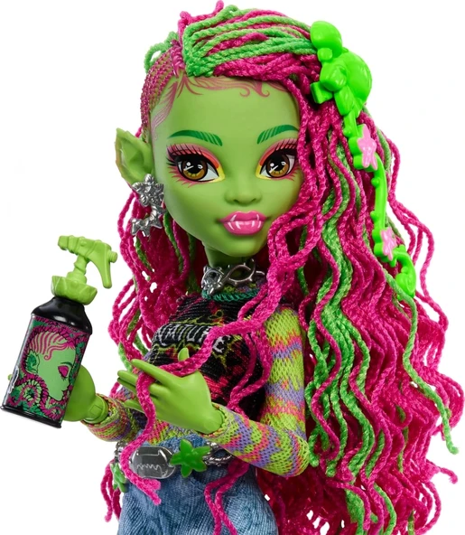 Monster High Acayip Havalı Arkadaşlar Venus Mcflytrap HRP81 - Resim 2