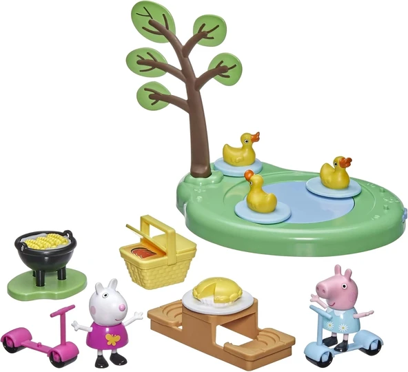 Peppa Pig Peppa'nın Maceraları Pikniği, Peppa Oyun Seti F2516 ürün görseli 1