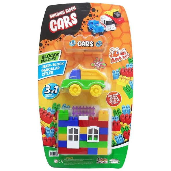 Araçlı Yapı Blokları, Lego - Resim 2