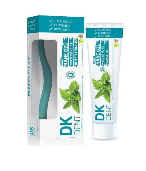 Dk Dent Diş Macunu 75ml+Diş Fırça Vegan Nane ürün görseli 1