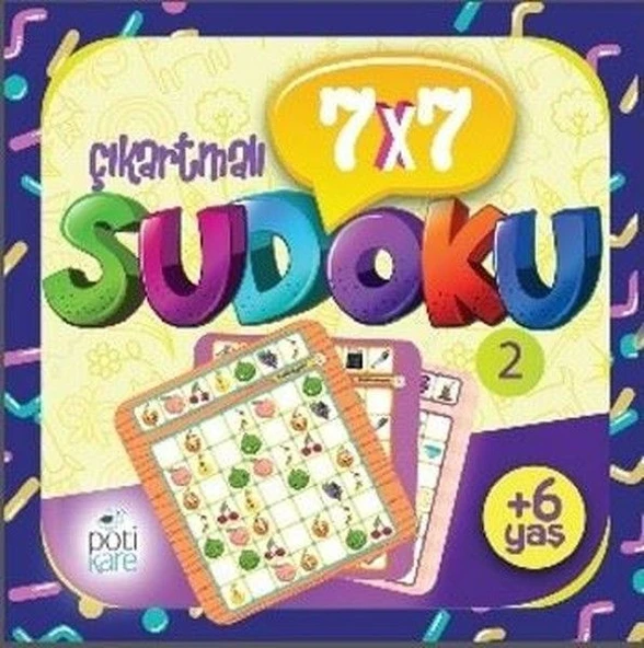 7 x 7 Sudoku - 2 (Çıkartmalı) ürün görseli 1