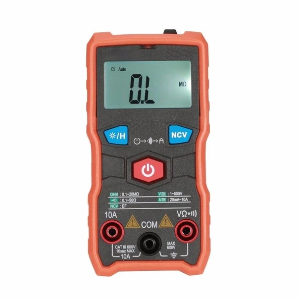 WellHise VC803 Otomatik Akıllı Multimetre - Resim 3