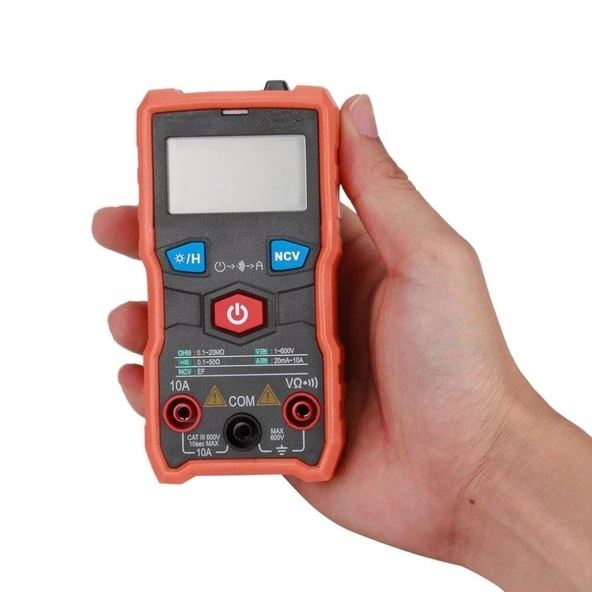 WellHise VC803 Otomatik Akıllı Multimetre - Resim 4