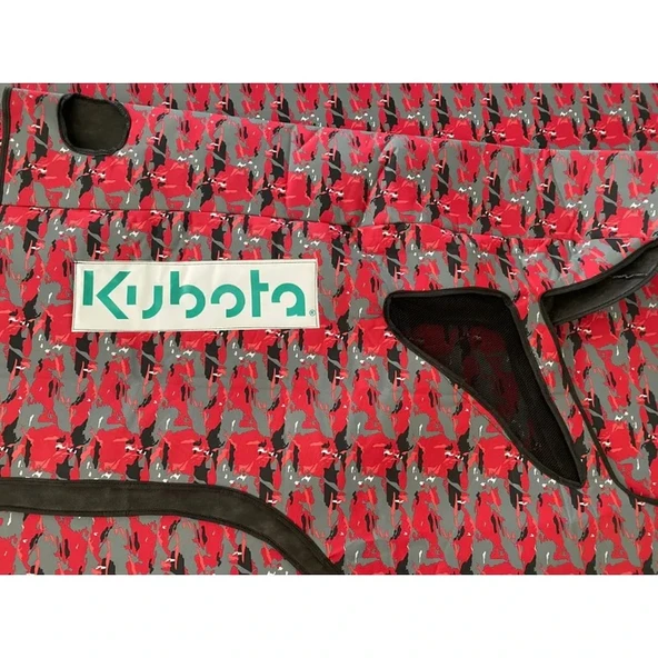 Kubota 8540 Bahçe Tipi Traktör Kılıfı Branda - Resim 7