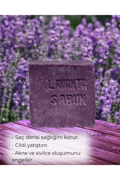 Lavanta Sabunu İçin El Yapımı Doğal ürün görseli 1