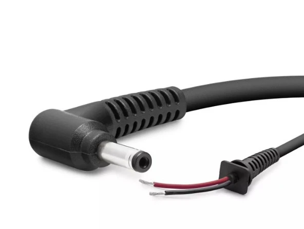 Hadron Hdx1319 Notebook Adaptör Tamir Kablosu 3.5 1.35 30W-90W 1.2M Siyah ürün görseli 1