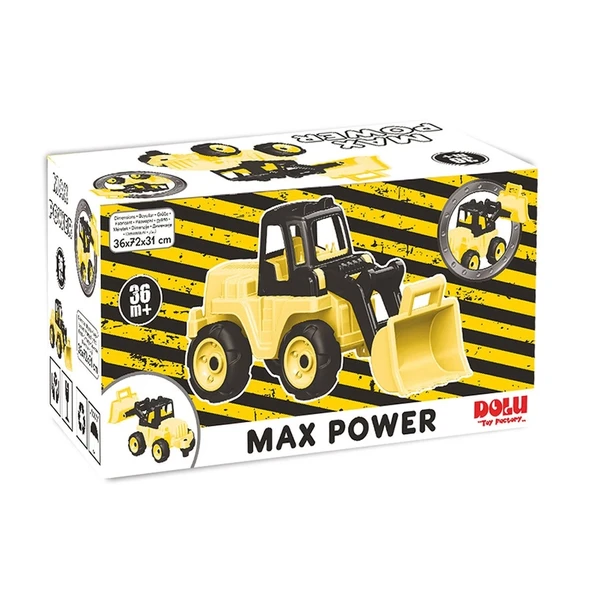 7134 Dev Dozer -Dolu Oyuncak - Resim 4
