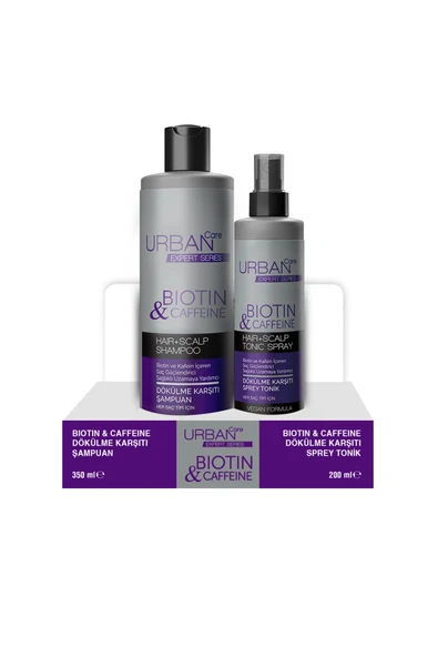 Urban Care BIOTIN ŞAMPUAN EXP 350 ML+TONİK SPREY BİOTIN 200 ML SET ürün görseli 1
