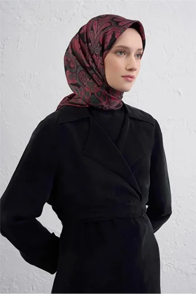Sura İpek Eşarp -2025/2026 -9421 - Resim 4