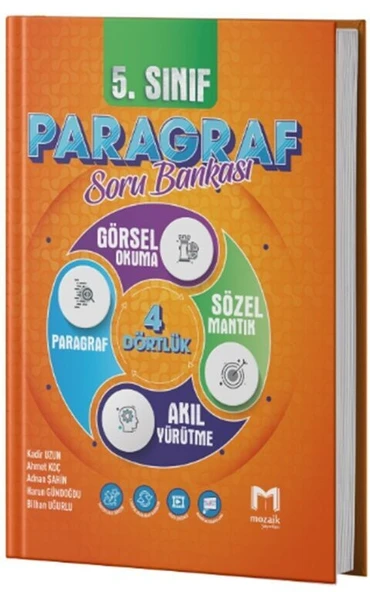5. Sınıf Paragraf Mozaik Soru Bankası Mozaik Yayınları ürün görseli 1