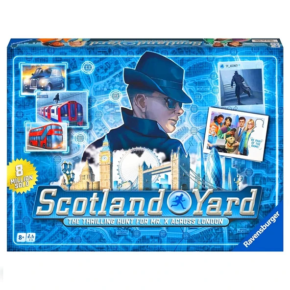 Smart Choice Scotland Yard Ravensburger Lisanslı Kutu Oyunu Türkçe ürün görseli 1