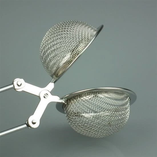 Paslanmaz Metal Pratik Kolay Bitki Çayı Demleme Süzgeci Aparatı ürün görseli 1