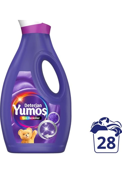 Yumoş Sıvı Deterjan Yoğun Terapi Tüm Renkliler İçin 1690 ml ürün görseli 1