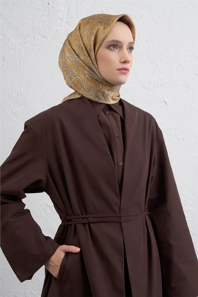 Sura İpek Eşarp -2025/2026 -9421 - Resim 2
