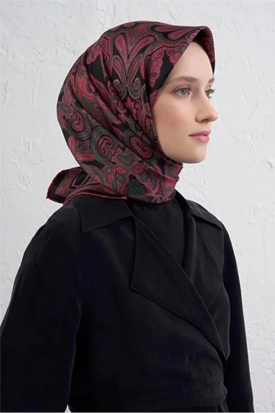 Sura İpek Eşarp -2025/2026 -9421 - Resim 6