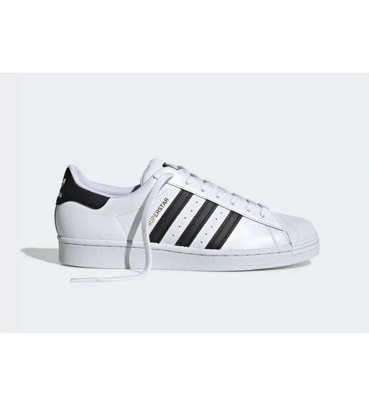 Adidas Superstar EG4958 Beyaz-Siyah Erkek Spor Ayakkabı ürün görseli 1