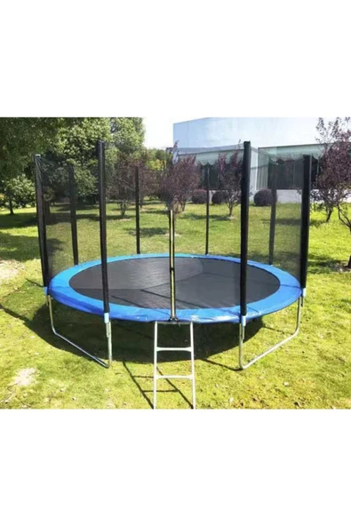 HEPİTOP File Korumalı Büyük Boy Trambolin 366 Cm Trambolin Bahçe Tipi Trampolin 12 Ft ürün görseli 1