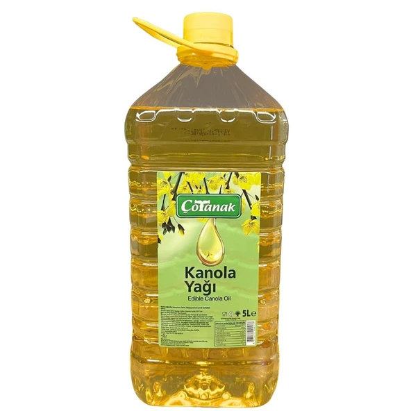 COTANAK KANOLA YAGI 5LT KARE PET ürün görseli 1