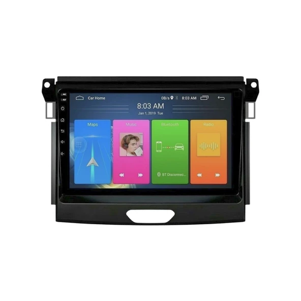 Ford Ranger Android Multimedya Sistemi 4-64 Cadence (2016-2020) - Resim 2
