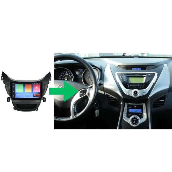 Hyundai Elantra Android Multimedya Sistemi 4-64 Cadence (2011-2013) ürün görseli 1