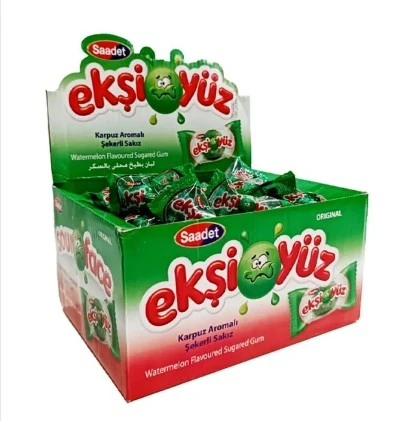 Saadet Ekşiyüz Sakız 100 Adet Karpuz Aromalı ürün görseli 1
