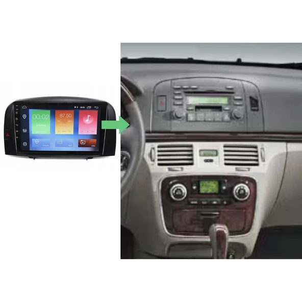 Hyundai Sonata Android Multimedya Sistemi 4-64 Cadence (2005-2008) ürün görseli 1