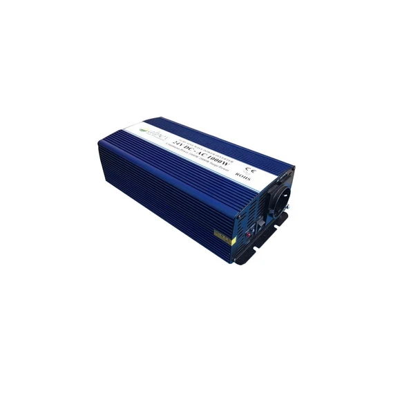 1000 WATT 24 VOLT TAM SİNÜS İNVERTER ürün görseli 1