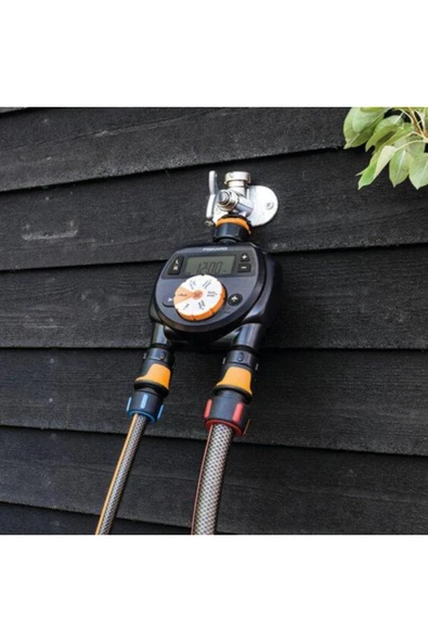 FiSKARS 1054792 Sulama Saati Çift Çıkışlı - Resim 4