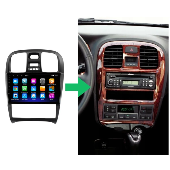 Hyundai Sonata Android Multimedya Sistemi 4-64 Cadence (2004-2005) ürün görseli 1