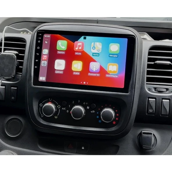 Renault Trafic Android Multimedya Sistemi 4-64 Cadence (2015-2021) ürün görseli 1