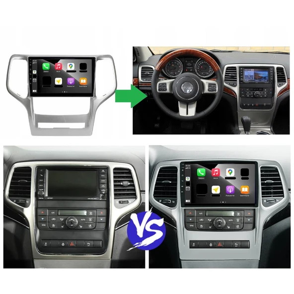 Jeep Grand Cherokee Android Multimedya Sistemi 4-64 Cadence (2011-2012) ürün görseli 1