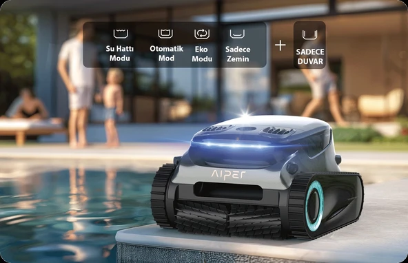 Aiper Scuba S1 Pro Kablosuz Havuz Robotu - Resim 4