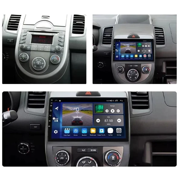 Kia Soul Android Multimedya Sistemi 4-64 Cadence (2011-2013) ürün görseli 1