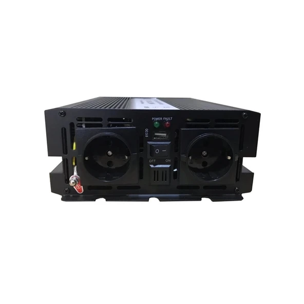 1500 WATT 24 VOLT MODİFİYE SİNÜS İNVERTER - Resim 2