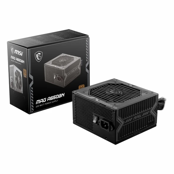 MSI MAG A650BN 650W 80+ Bronz Güç Kaynağı ürün görseli 1