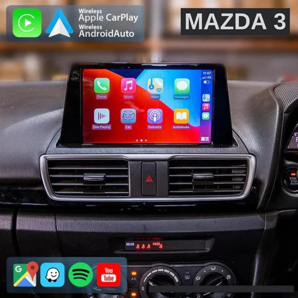 Mazda 3 Android Multimedya Sistemi 4-64 Cadence (2014-2018) ürün görseli 1