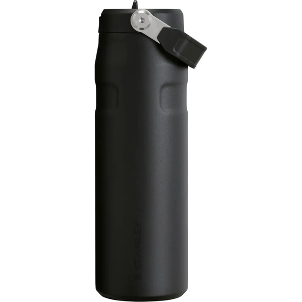 Stanley 10-11283-143 The IceFlow Flip Straw 0,70 Litre Pipetli Termos - Siyah ürün görseli 1