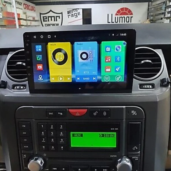 Land Rover Range Rover Discovery Android Multimedya Sistemi 4-64 Cadence (2004-2005) ürün görseli 1