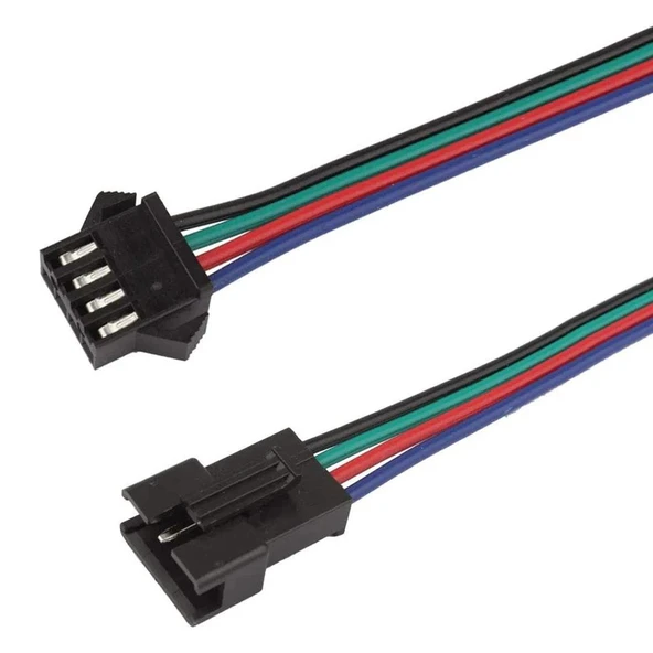 Ayt IC-261J-4 JST SM 4 Pin Kablolu Konnektör Takım Soketli Kablo 30 Cm ürün görseli 1