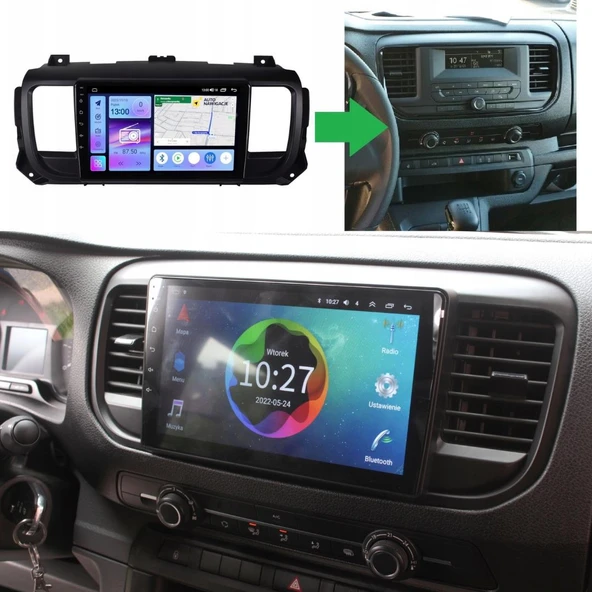 Peugeot Expert Android Multimedya Sistemi 4-64 Cadence (2017-2024) ürün görseli 1