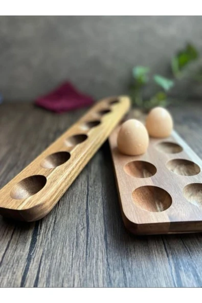 wudie Ahşap Yumurtalık 6.lı - Resim 3