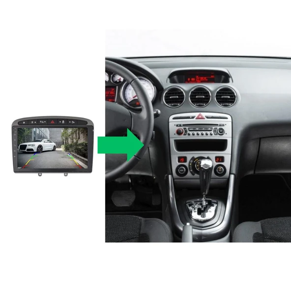 Peugeot 308 Android Multimedya Sistemi 4-64 Cadence (2008-2013) ürün görseli 1