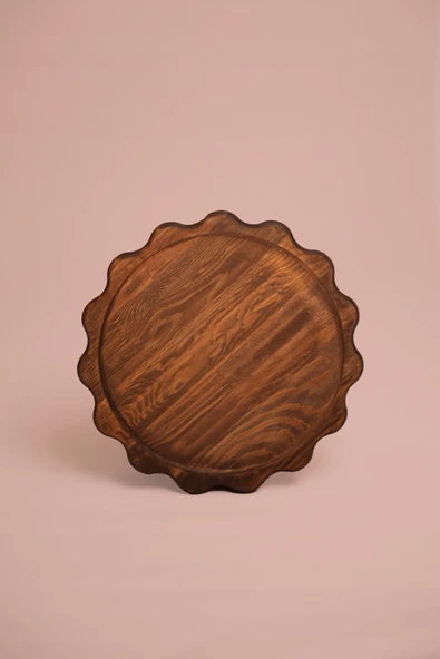 Famwoodart Büyük Boy Ahşap Sunumluk Ve Supla %100 Çam ürün görseli 1